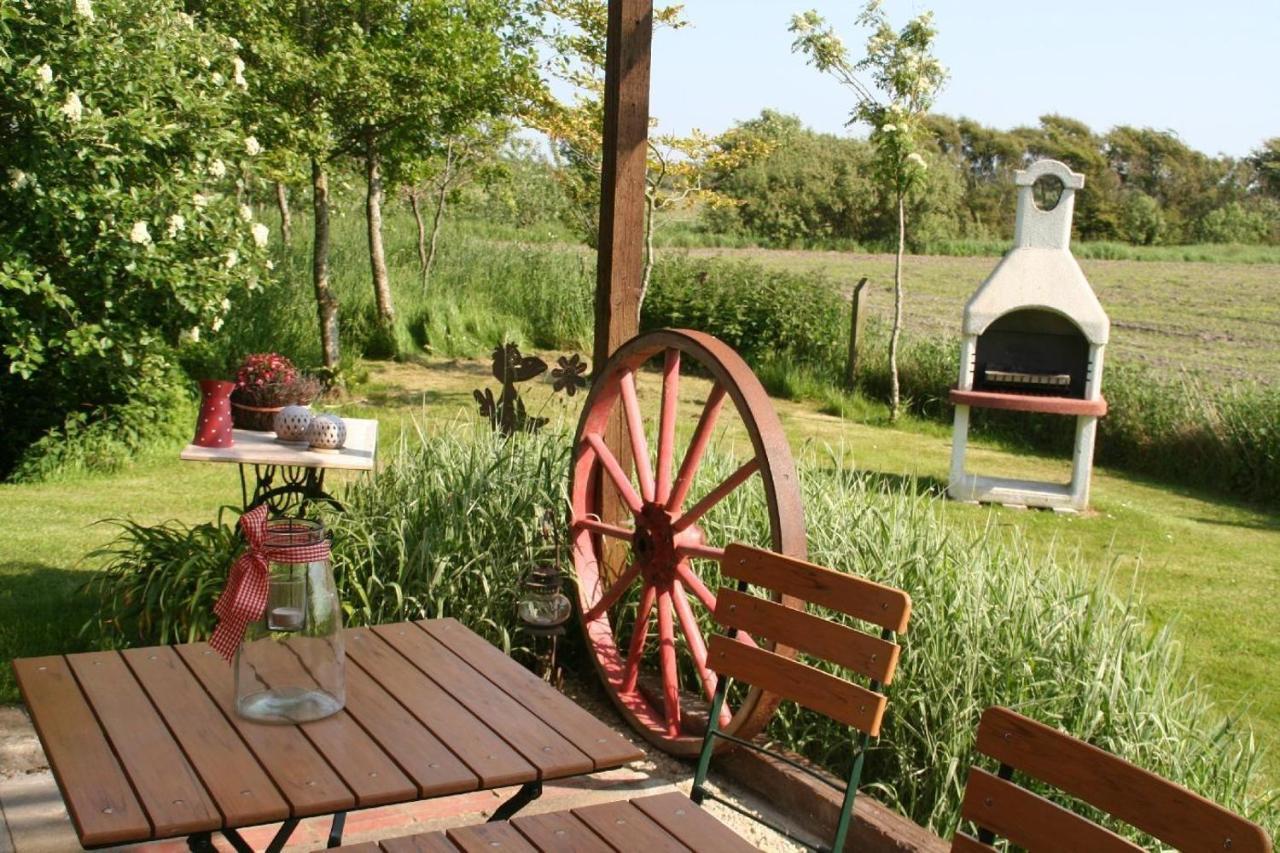 Ferienhof-Carstensen-Wohnung-Leuchtturm Süderende Exteriör bild