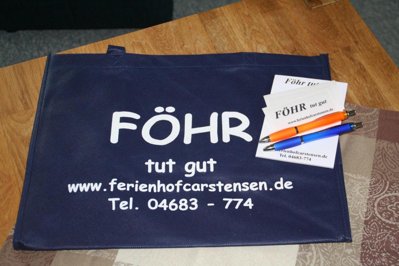 Ferienhof-Carstensen-Wohnung-Leuchtturm Süderende Exteriör bild